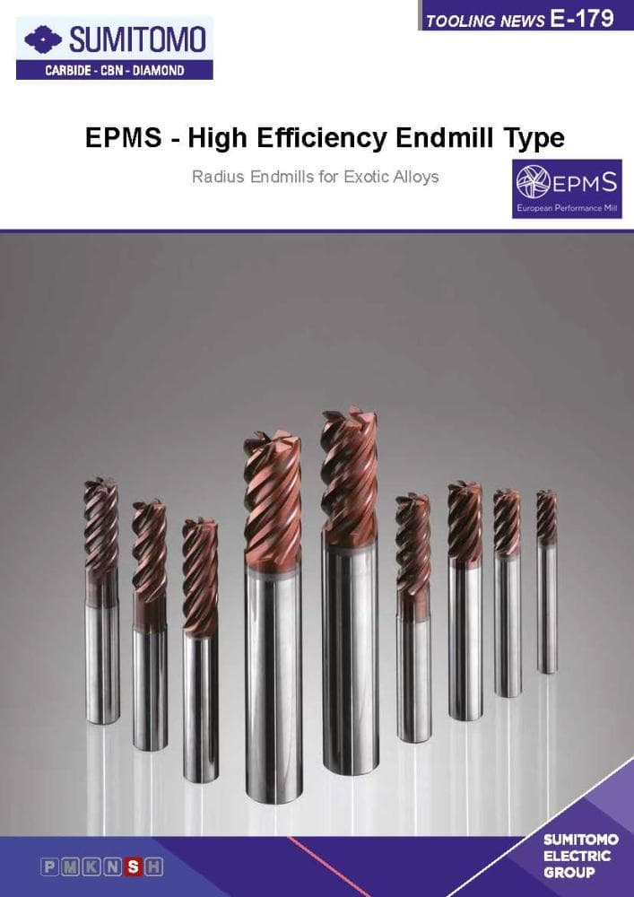EPMS Type Solid Endmills